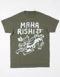 MAHARISHI FLYING TIGER S/S TEE オリーブ