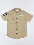 FRANKLIN&MARSHALL TODD MILITARY SS ベージュ
