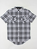 ORISUE DWIGHT CHECK SHIRTS ホワイト