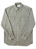 DICKIES HS L/S SHIRT SHTM ヒッコリーストライプ