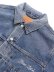 画像3: 【送料無料】LEVI'S ENGLAND FOOTBALL TYPE II JACKET DARK WASH (3)