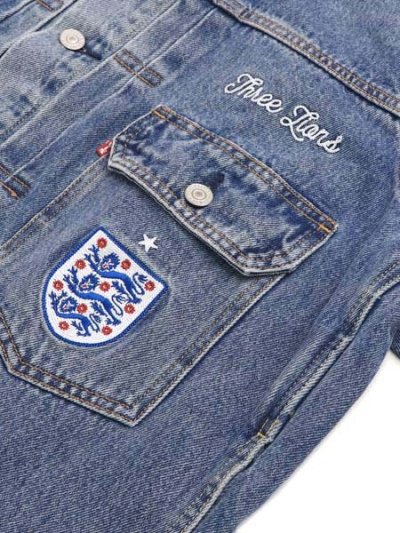 画像5: 【送料無料】LEVI'S ENGLAND FOOTBALL TYPE II JACKET DARK WASH