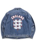 【送料無料】LEVI'S ENGLAND FOOTBALL TYPE II JACKET DARK WASH