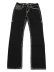 画像2: 【送料無料】TRUE RELIGION BILLY SUPER T FLAP BOOTCUT JEAN 34" BODY RINSE BLACK (2)
