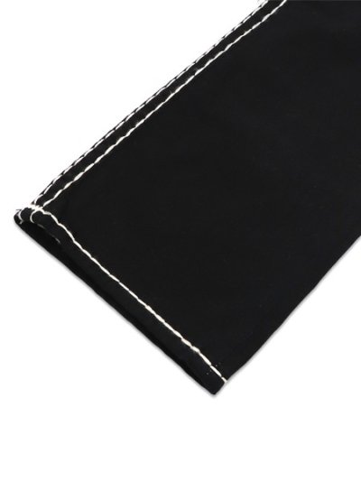 画像6: 【送料無料】TRUE RELIGION BILLY SUPER T FLAP BOOTCUT JEAN 34" BODY RINSE BLACK