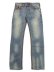 画像2: 【送料無料】TRUE RELIGION RICKY SUPER T FLAP STRAIGHT 34" SEAGRASS MEDIUM WASH (2)