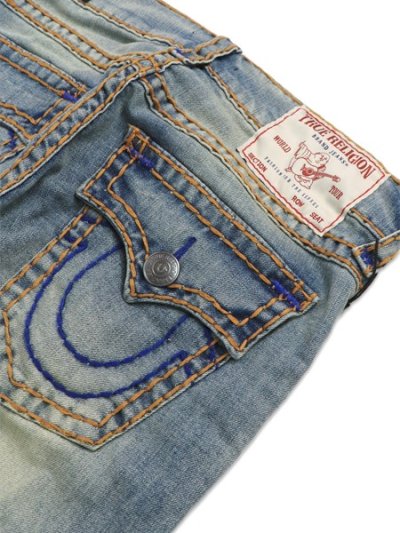 画像5: 【送料無料】TRUE RELIGION RICKY SUPER T FLAP STRAIGHT 34" SEAGRASS MEDIUM WASH