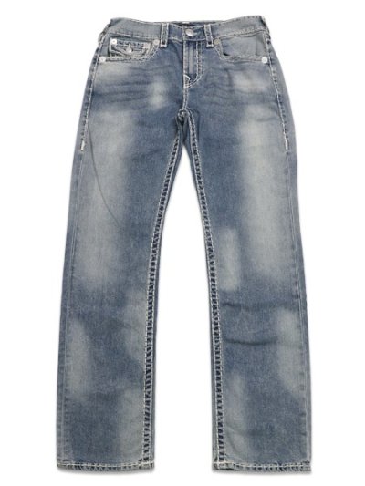 画像2: 【送料無料】TRUE RELIGION RICKY SUPER T FLAP STRAIGHT 34" LIGHTING MEDIUM WASH