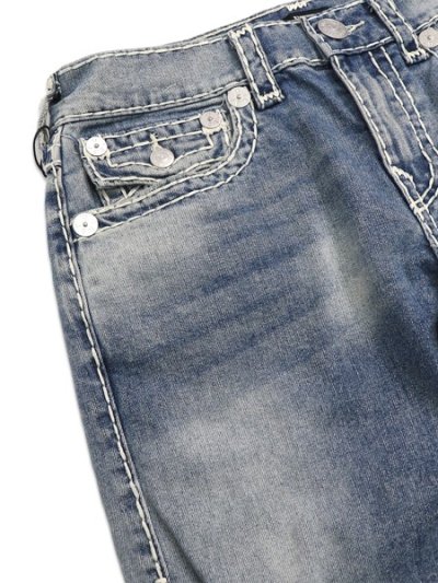 画像3: 【送料無料】TRUE RELIGION RICKY SUPER T FLAP STRAIGHT 34" LIGHTING MEDIUM WASH