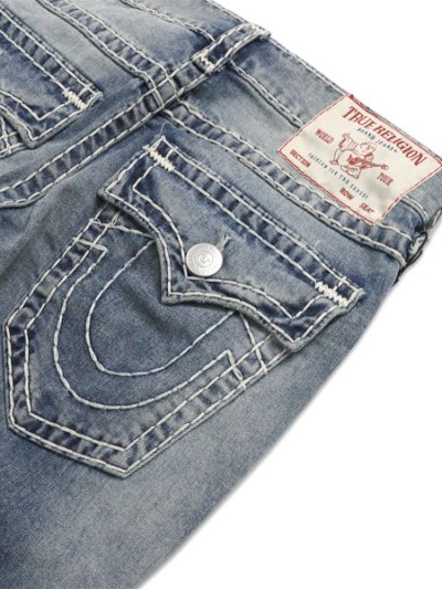 画像5: 【送料無料】TRUE RELIGION RICKY SUPER T FLAP STRAIGHT 34" LIGHTING MEDIUM WASH