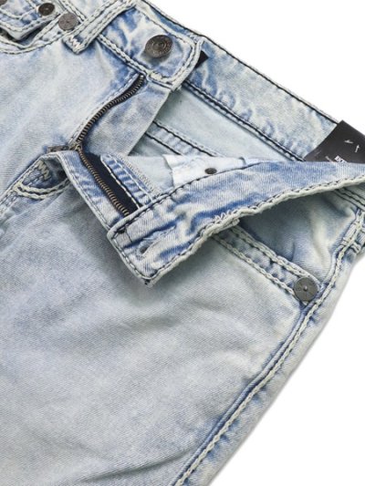 画像4: 【送料無料】TRUE RELIGION RICKY ROPE STITCH FLAP STRAIGHT 34" COASTLINE ASH LTW