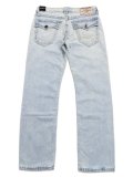 【送料無料】TRUE RELIGION RICKY ROPE STITCH FLAP STRAIGHT 34" COASTLINE ASH LTW