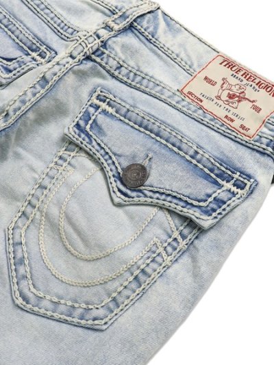 画像5: 【送料無料】TRUE RELIGION RICKY ROPE STITCH FLAP STRAIGHT 34" COASTLINE ASH LTW
