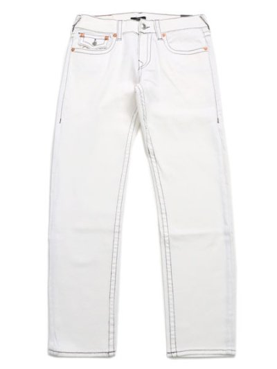 画像2: 【送料無料】TRUE RELIGION ROCCO BIG T FLAP SKINNY 32" OPTIC WHITE