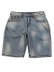 画像2: 【送料無料】TRUE RELIGION BOBBY SUPER T BAGGY SHORT LIGHTING MEDIUM WASH (2)
