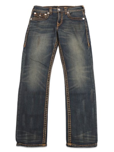 画像2: 【送料無料】TRUE RELIGION RICKY SUPER T FLAP STRAIGHT 34" DECADENCE DARK WASH