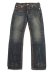画像2: 【送料無料】TRUE RELIGION RICKY SUPER T FLAP STRAIGHT 34" DECADENCE DARK WASH (2)