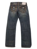 【送料無料】TRUE RELIGION RICKY SUPER T FLAP STRAIGHT 34" DECADENCE DARK WASH