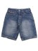 画像2: 【送料無料】TRUE RELIGION BOBBY BIG T FLAP BAGGY SHORT SHATTERED DK INDIGO W (2)
