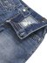 画像4: 【送料無料】TRUE RELIGION BOBBY BIG T FLAP BAGGY SHORT SHATTERED DK INDIGO W (4)