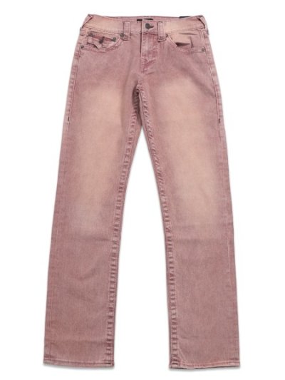 画像2: 【送料無料】TRUE RELIGION RICKY BIG T FLAP STRAIGHT 34" ROSE LIGHT PINK WASH