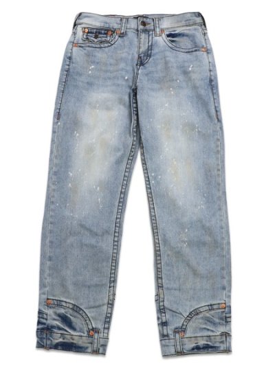 画像2: 【送料無料】TRUE RELIGION BOBBY BIG T REPURPOSED FLAP BAGGY 32" GOLDEN SLOUCH LTW