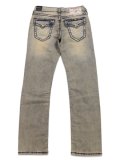 【送料無料】TRUE RELIGION RICKY SUPER T FLAP STRAIGHT 34" DESERT WAY TINTED WASH