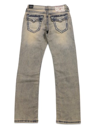 画像1: 【送料無料】TRUE RELIGION RICKY SUPER T FLAP STRAIGHT 34" DESERT WAY TINTED WASH
