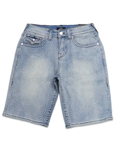 画像2: 【送料無料】TRUE RELIGION BOBBY FLAP SHORT SN CRYSTAL LIGHT SEA FOAM WASH
