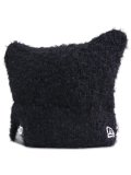 NEW ERA SQUARE SHAGGY KNIT BLACK