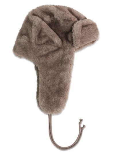 画像2: NEW ERA SHAGGY KNIT TRAPPER BROWN