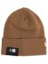 画像1: NEW ERA BASIC CUFF KNIT-LIGHT BRONZE/SNOW WHITE (1)