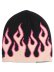 画像2: NEW ERA BASIC BEANIE FLAME BLACK/PINK (2)