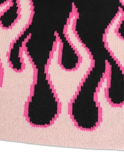 画像3: NEW ERA BASIC BEANIE FLAME BLACK/PINK