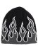 画像2: NEW ERA BASIC BEANIE FLAME BLACK/DARK GREY (2)