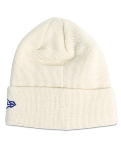 画像2: 【KIDS】NEW ERA YOUTH BASIC CUFF KNIT DODGERS CC OFF WHITE