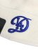 画像3: 【KIDS】NEW ERA YOUTH BASIC CUFF KNIT DODGERS CC OFF WHITE (3)