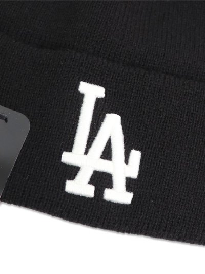 画像3: 【KIDS】NEW ERA KIDS BASIC CUFF KNIT DODGERS BLACK