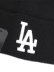 画像3: 【KIDS】NEW ERA KIDS BASIC CUFF KNIT DODGERS BLACK (3)