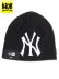 画像1: 【KIDS】NEW ERA KIDS BASIC BEANIE YANKEES BLACK (1)