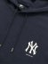 画像3: 【送料無料】NEW ERA BRONX BOMBERS PIZZA PULLOVER HOODIE YANKEES NAVY (3)