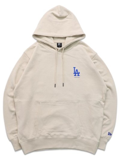 画像1: 【送料無料】NEW ERA BLEEDS BLUE HOT DOG PULLOVER HOODIE DODGERS STONE