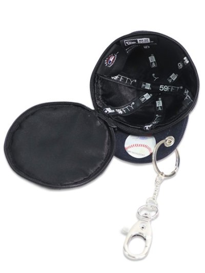 画像4: NEW ERA MINI CAP EARPHONE CASE YANKEES NAVY