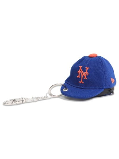 画像1: NEW ERA MINI CAP EARPHONE CASE METS LIGHT ROYAL