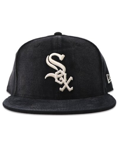 画像2: NEW ERA 59FIFTY FADED CORDUROY WHITE SOX BLACK