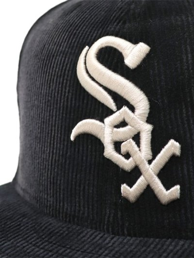 画像6: NEW ERA 59FIFTY FADED CORDUROY WHITE SOX BLACK