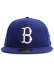画像2: NEW ERA 59FIFTY COOPERSTOWN WOOL BROOKLYN DODGERS DARK ROYAL (2)