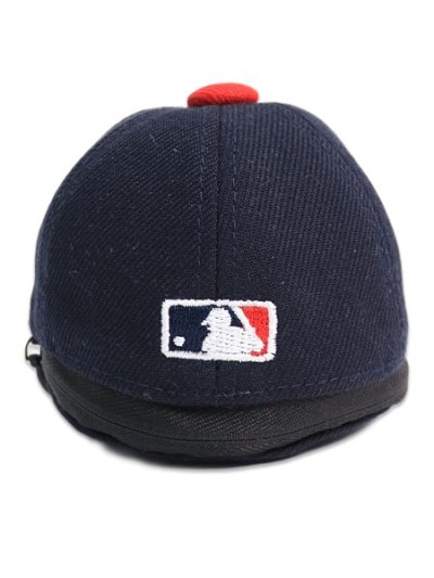 画像3: NEW ERA MINI CAP EARPHONE CASE BRAVES NAVY/SCARLET