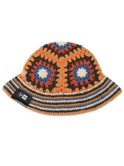 画像2: NEW ERA CROCHET KNIT BUCKET EXP SEAN WOTHERSPOON TANGO ORANGE