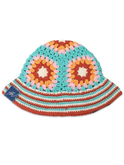 画像1: NEW ERA CROCHET KNIT BUCKET EXP SEAN WOTHERSPOON BLUE TINT
